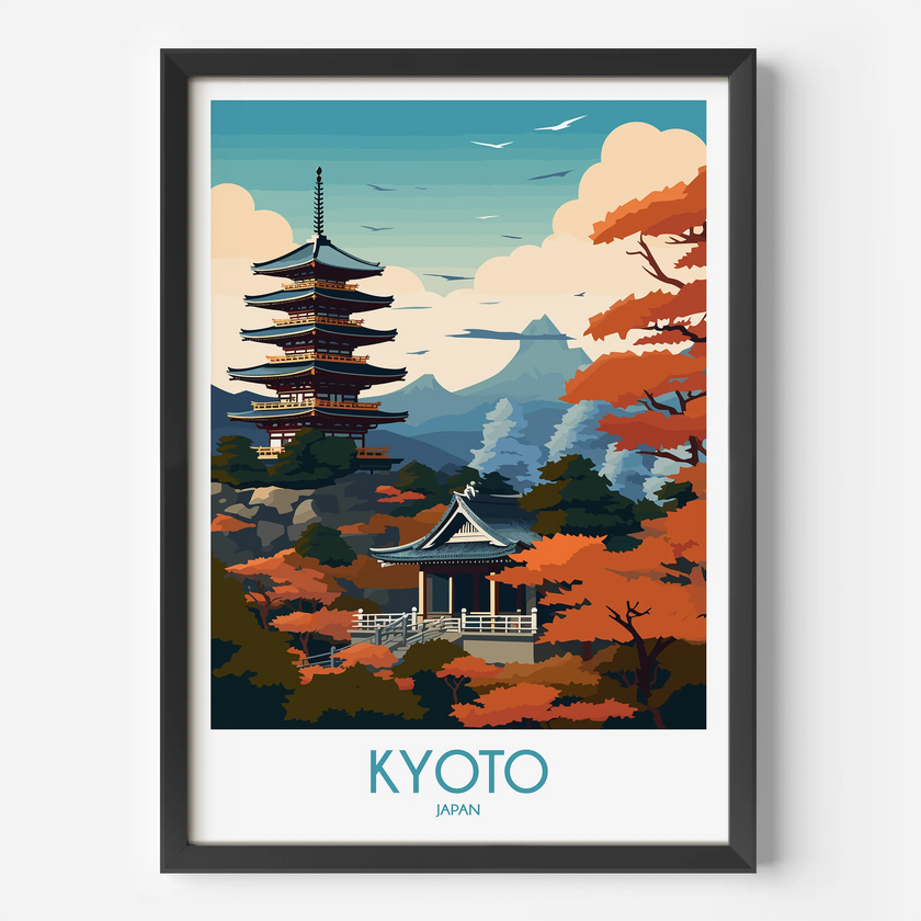 Kyoto Minimalist Wall Art