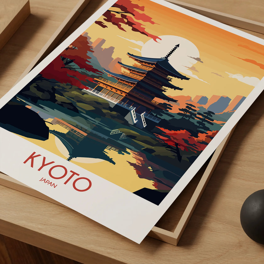 Kyoto Scenic Landscape Art