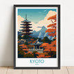 Kyoto Scenic Landscape Art