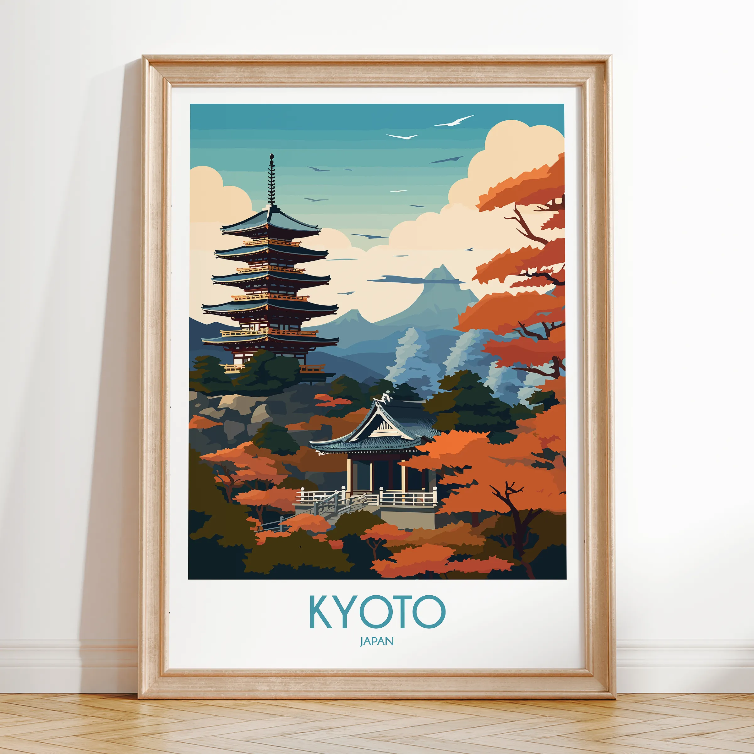 Kyoto Souvenir Poster Print