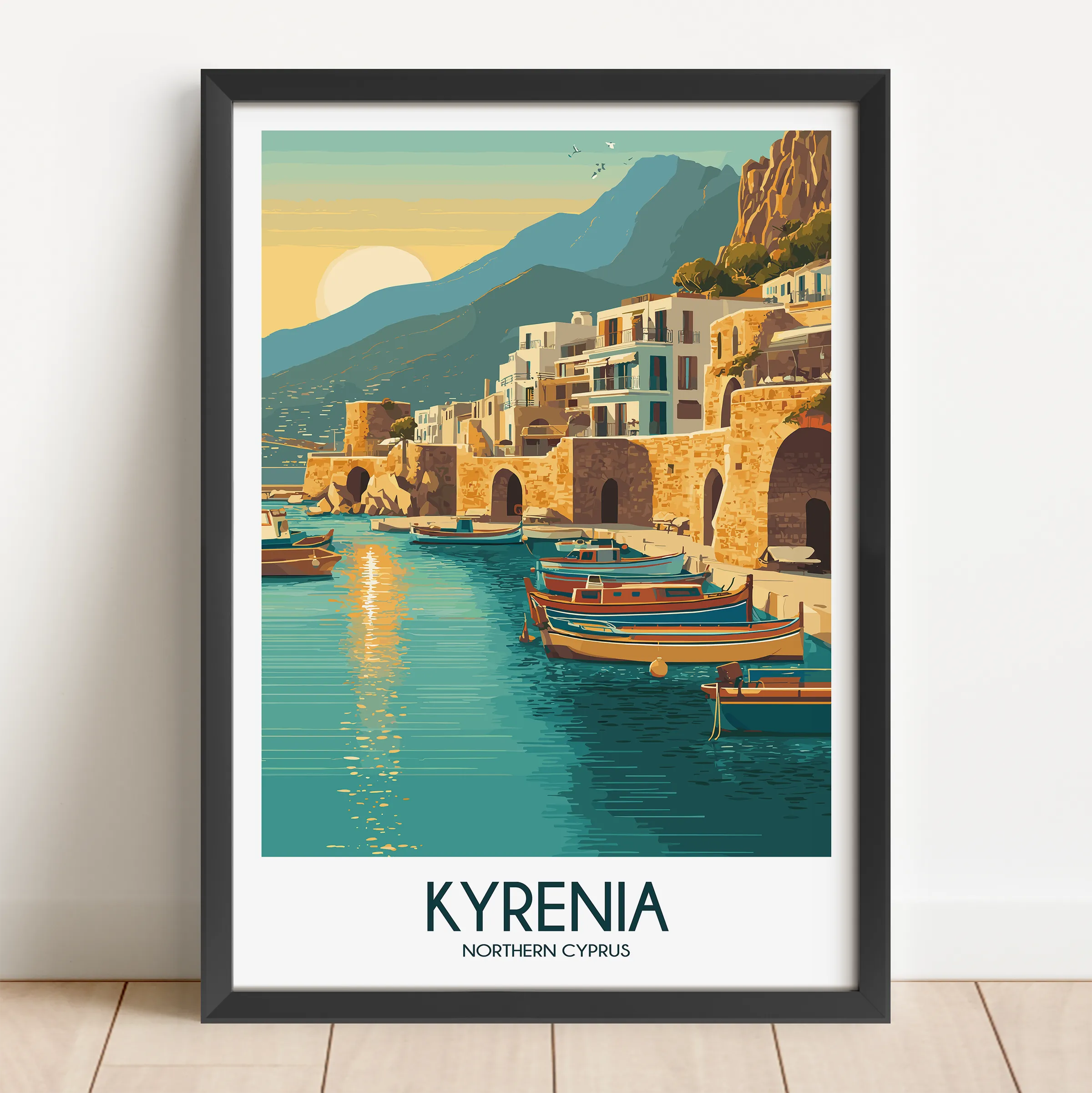Kyrenia Minimalist Wall Art