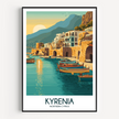 Kyrenia Modern Travel Poster