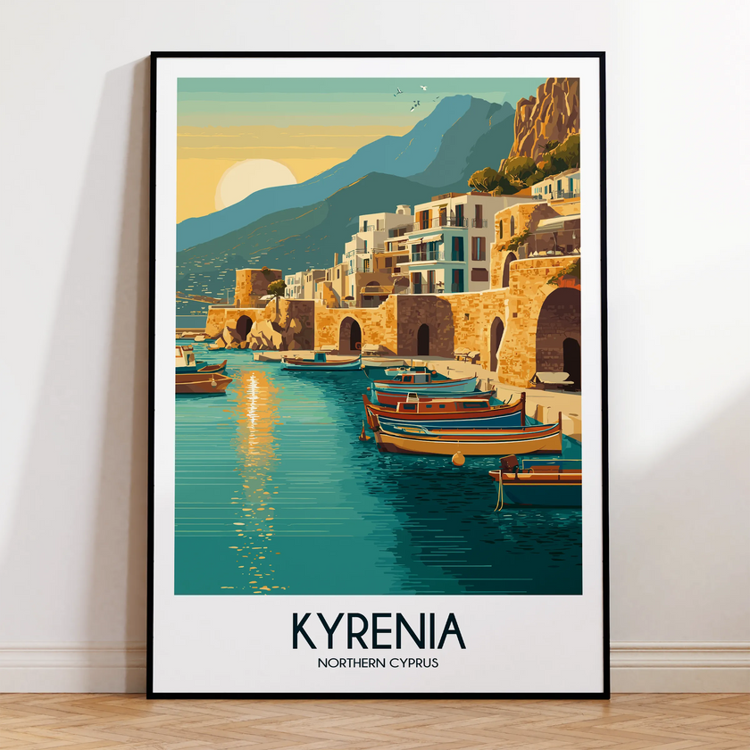 Kyrenia Scenic Landscape Art