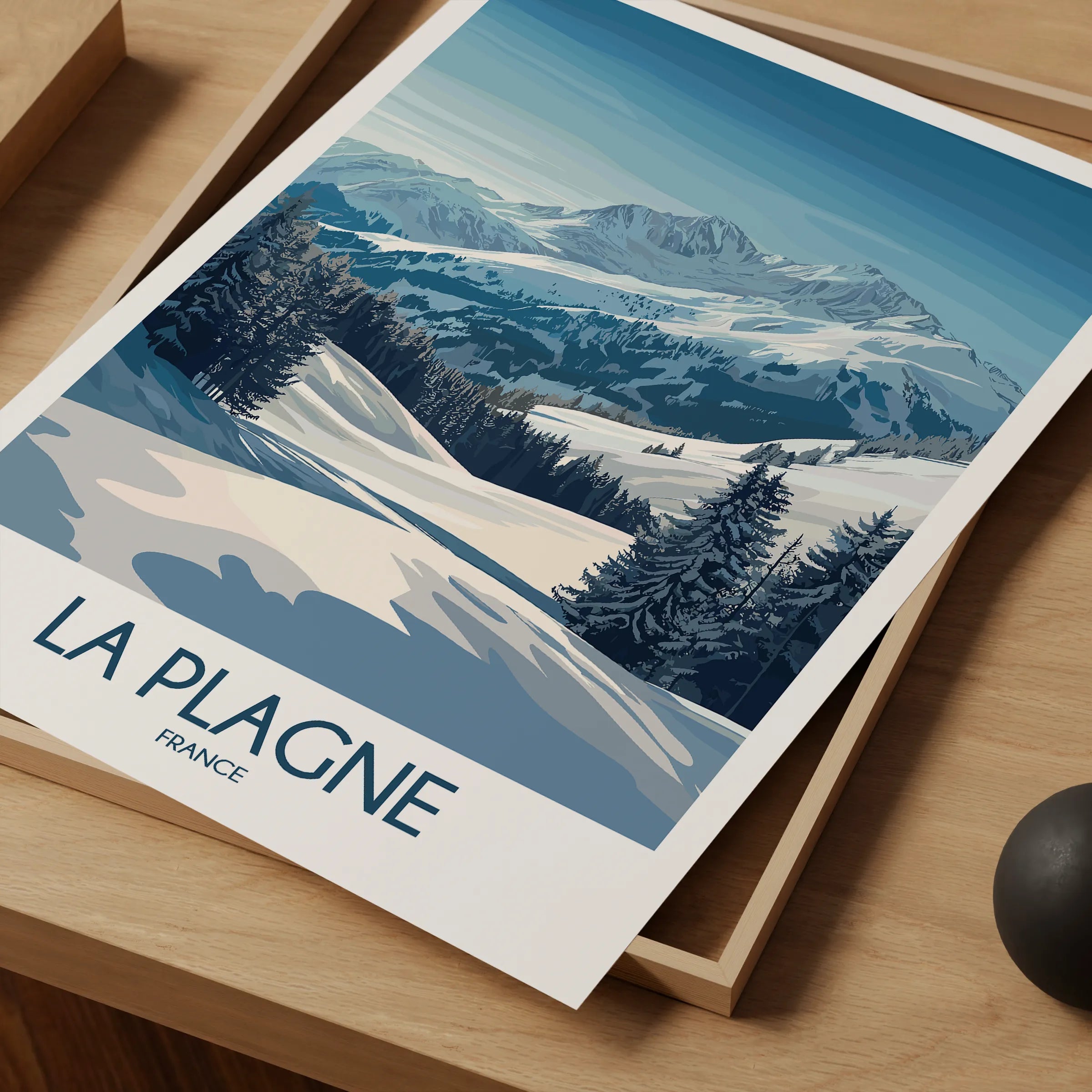 La Plagne Scenic Landscape Art