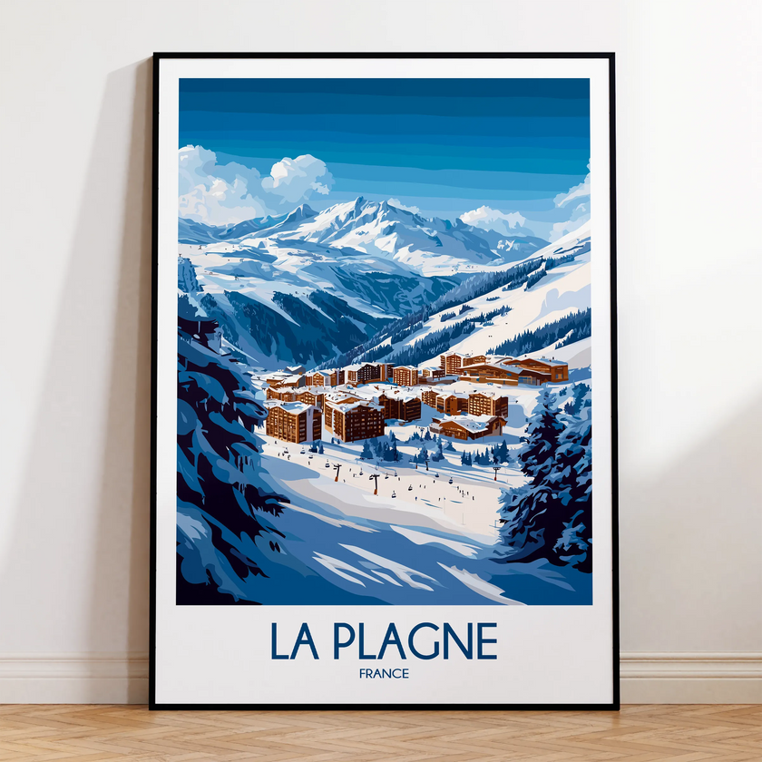 La Plagne Scenic Landscape Art