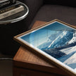 La Plagne Souvenir Poster Print