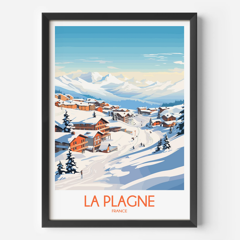 La Plagne Travel Memory Gift