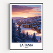 La Tania Destination Art Gift