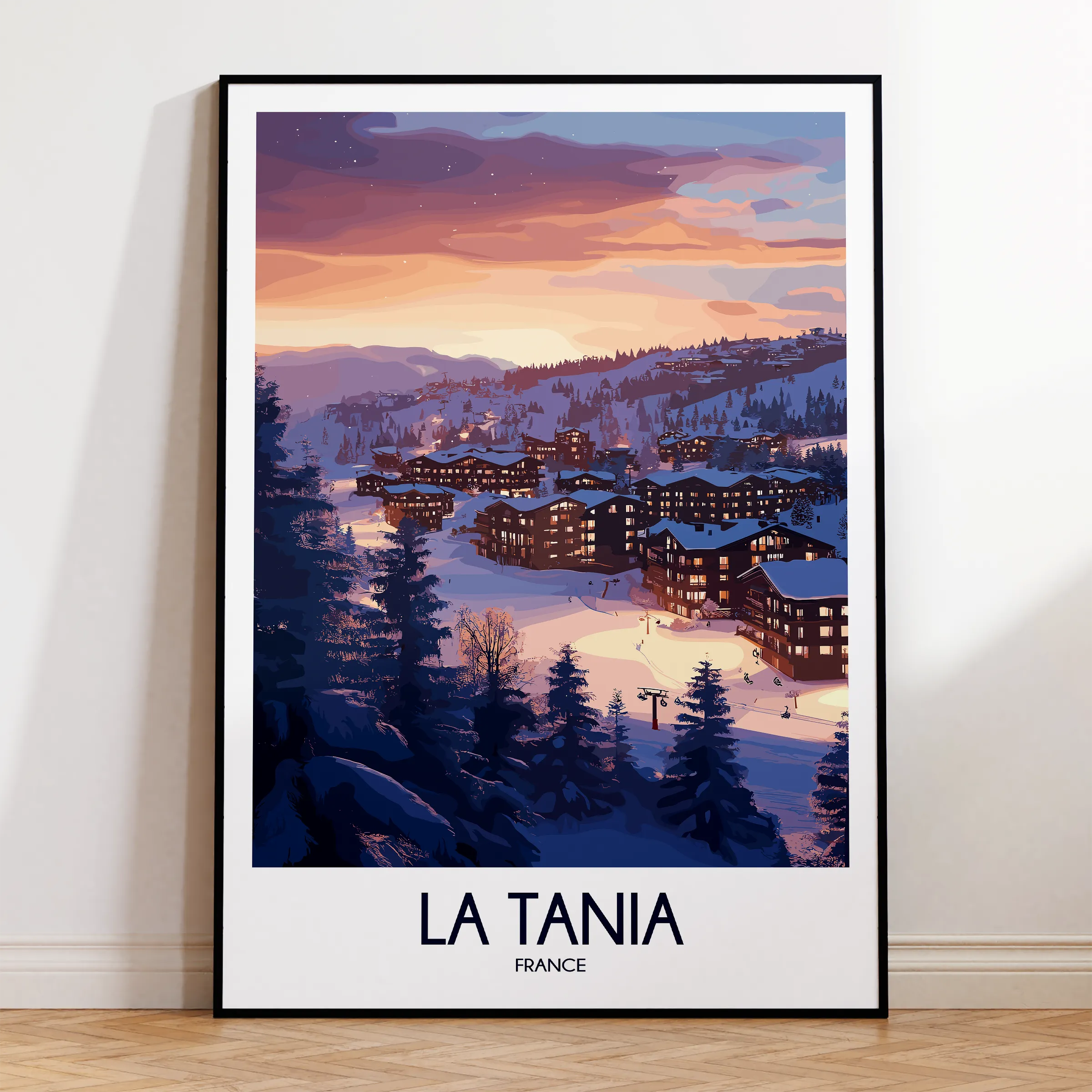 La Tania Souvenir Poster Print