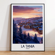 La Tania Souvenir Poster Print