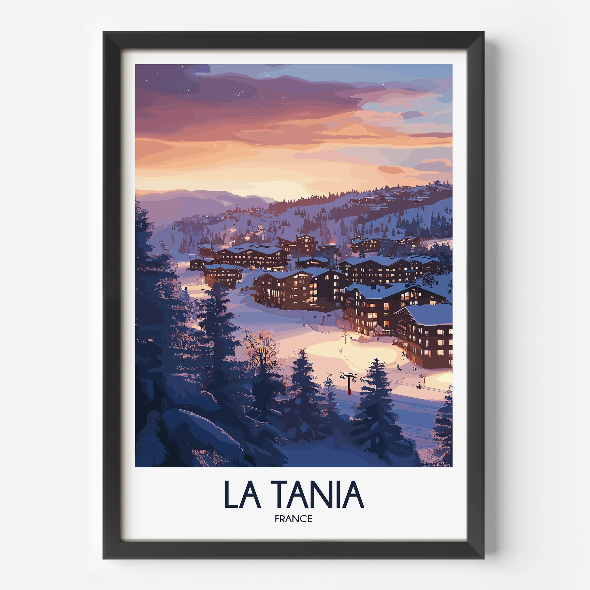 La Tania Travel Memory Gift