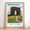 Lady'S Tower Destination Art Gift