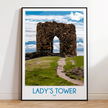 Lady'S Tower Minimalist Wall Art