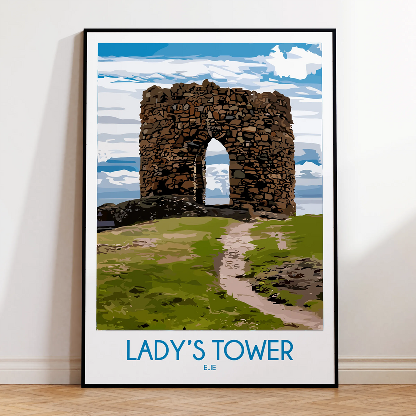 Lady'S Tower Minimalist Wall Art