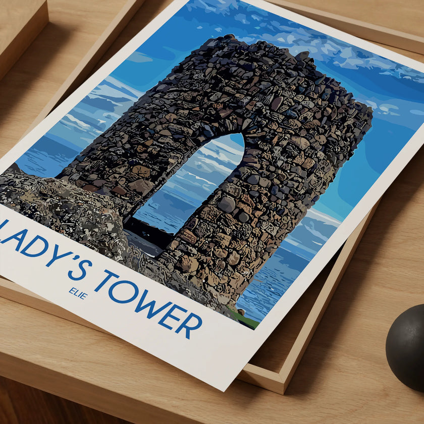 Ladys Tower Destination Art Gift