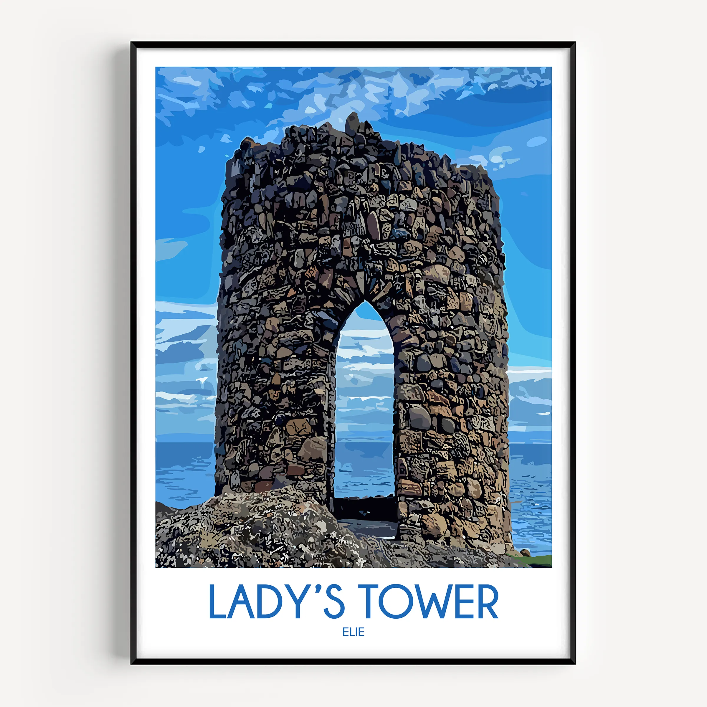 Ladys Tower Gallery Quality Print