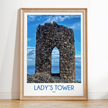 Ladys Tower Home Office Decor