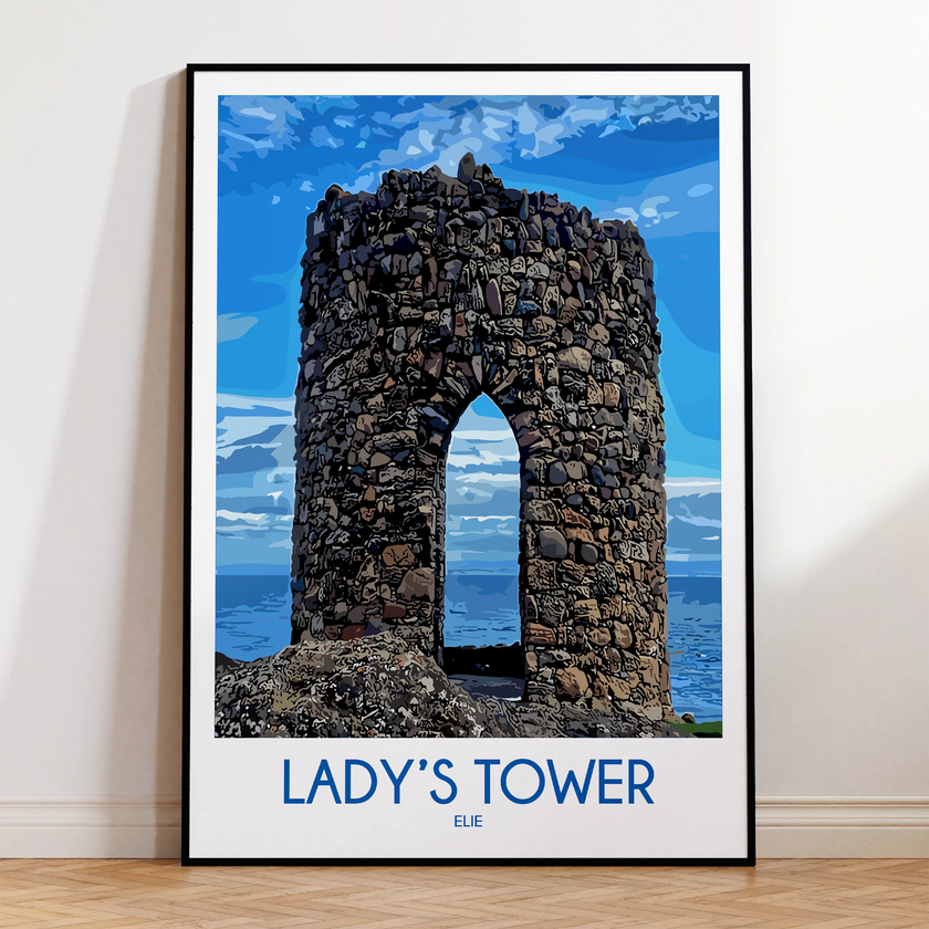 Ladys Tower Scenic Landscape Art