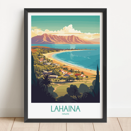 Lahaina Minimalist Wall Art