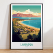 Lahaina Scenic Landscape Art