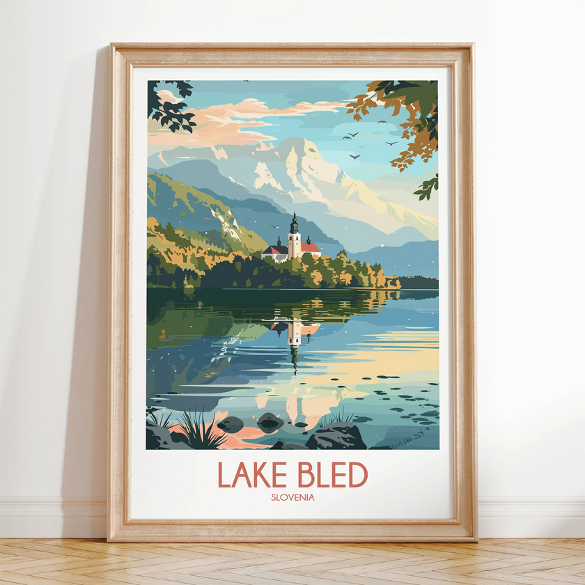 Lake Bled Gallery Quality Print