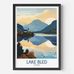 Lake Bled Home Office Decor