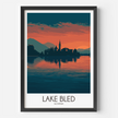 Lake Bled Home Office Decor