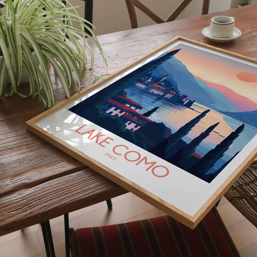 Lake Como Gallery Quality Print