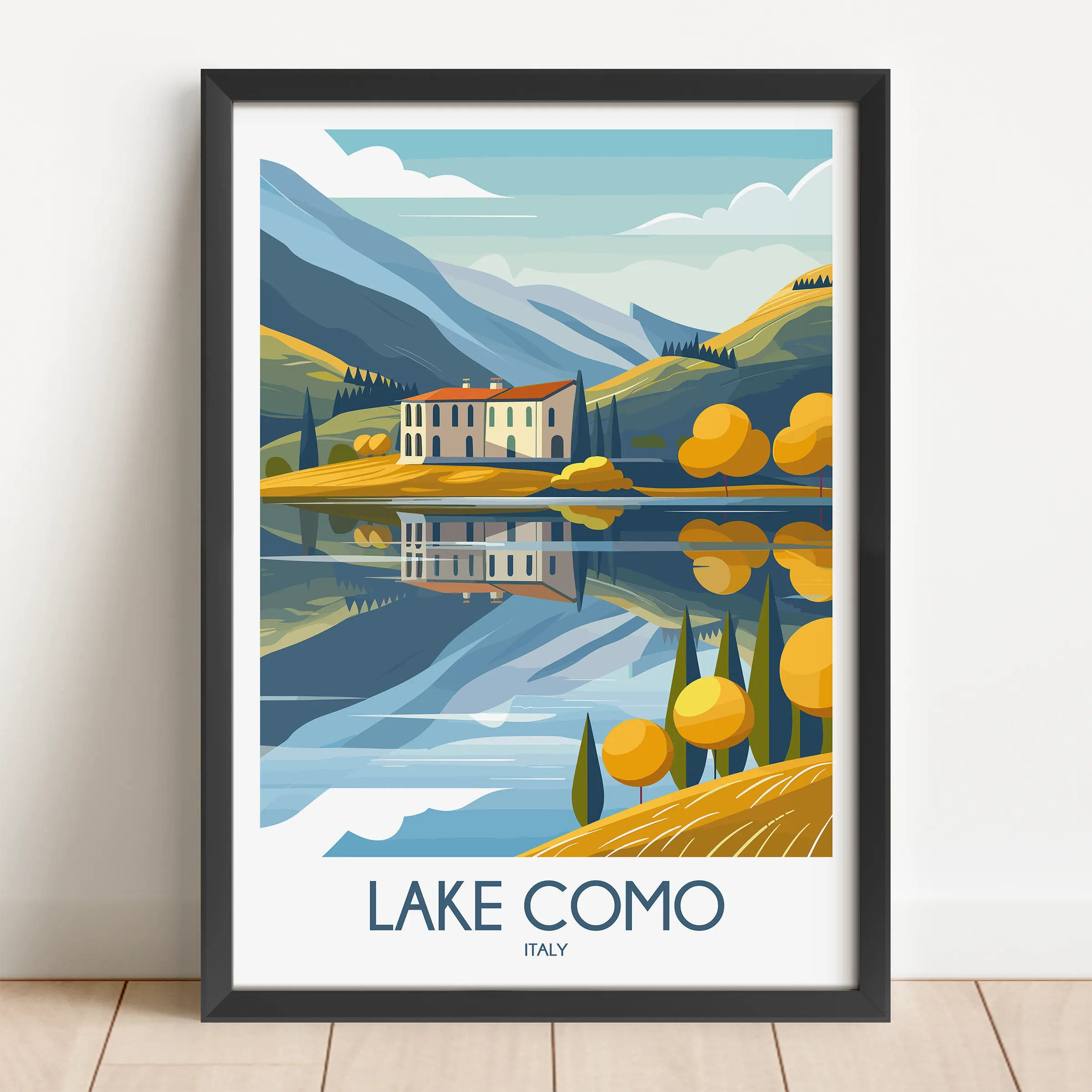 Lake Como Gallery Quality Print