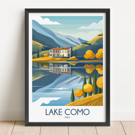 Lake Como Gallery Quality Print
