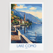 Lake Como Travel Memory Gift