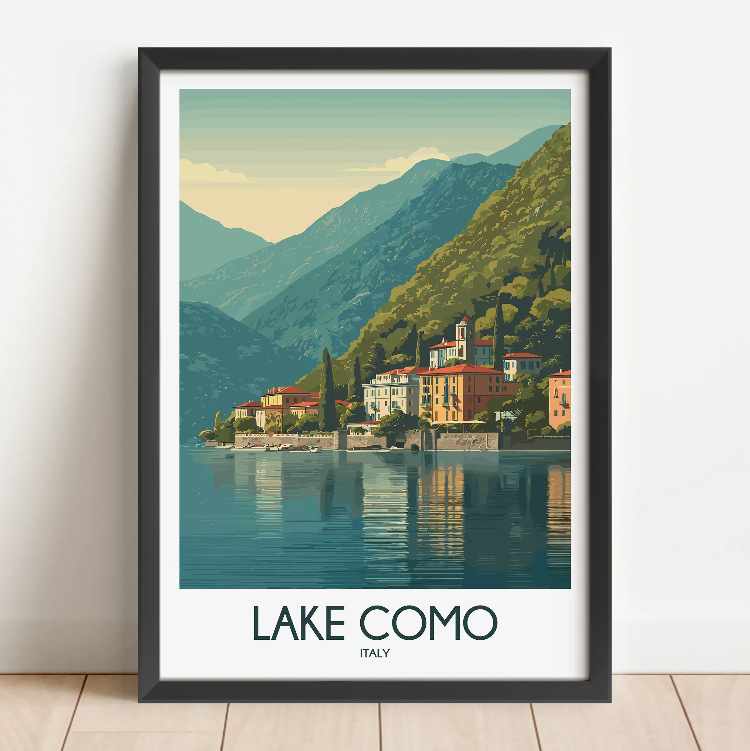 Lake Como Travel Memory Gift