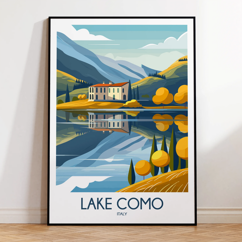 Lake Como Travel Memory Gift