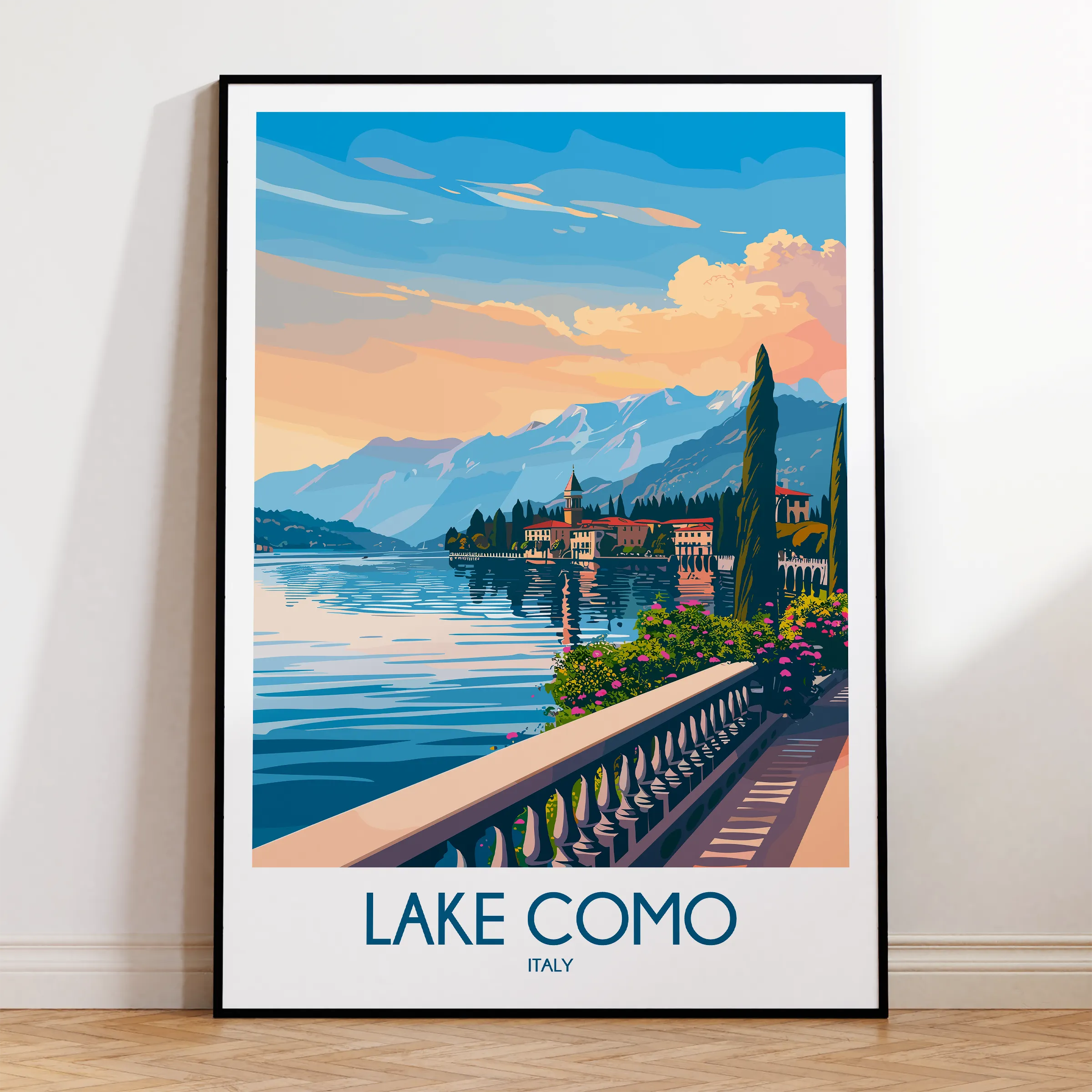 Lake Como Travel Memory Gift