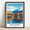 Lake District Destination Art Gift