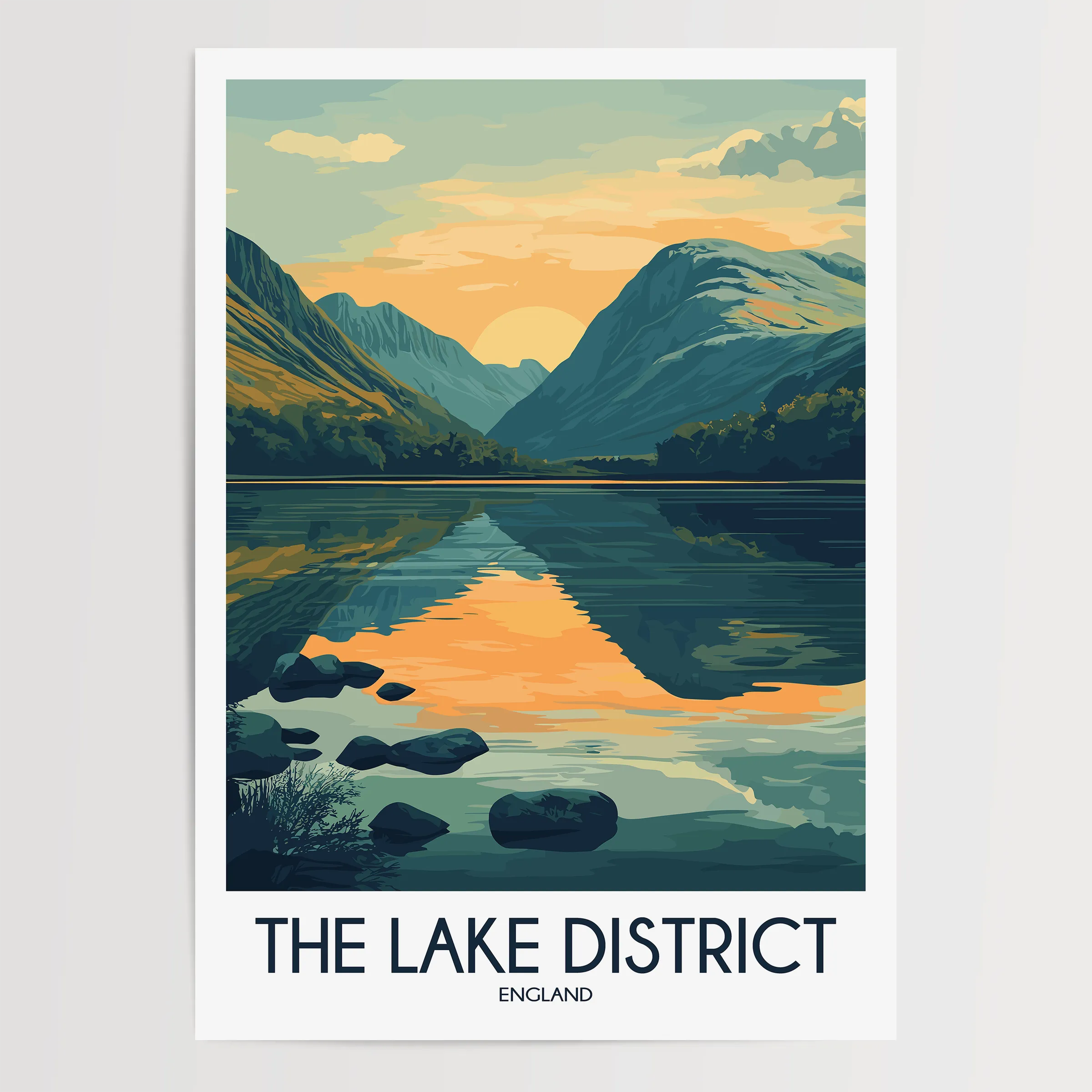 Lake District Gallery Quality Print