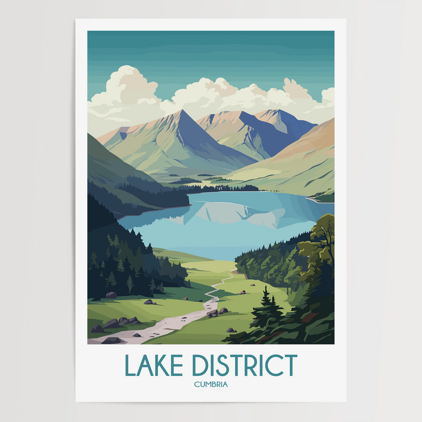 Lake District Gallery Quality Print