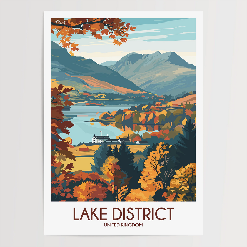 Lake District Gallery Quality Print