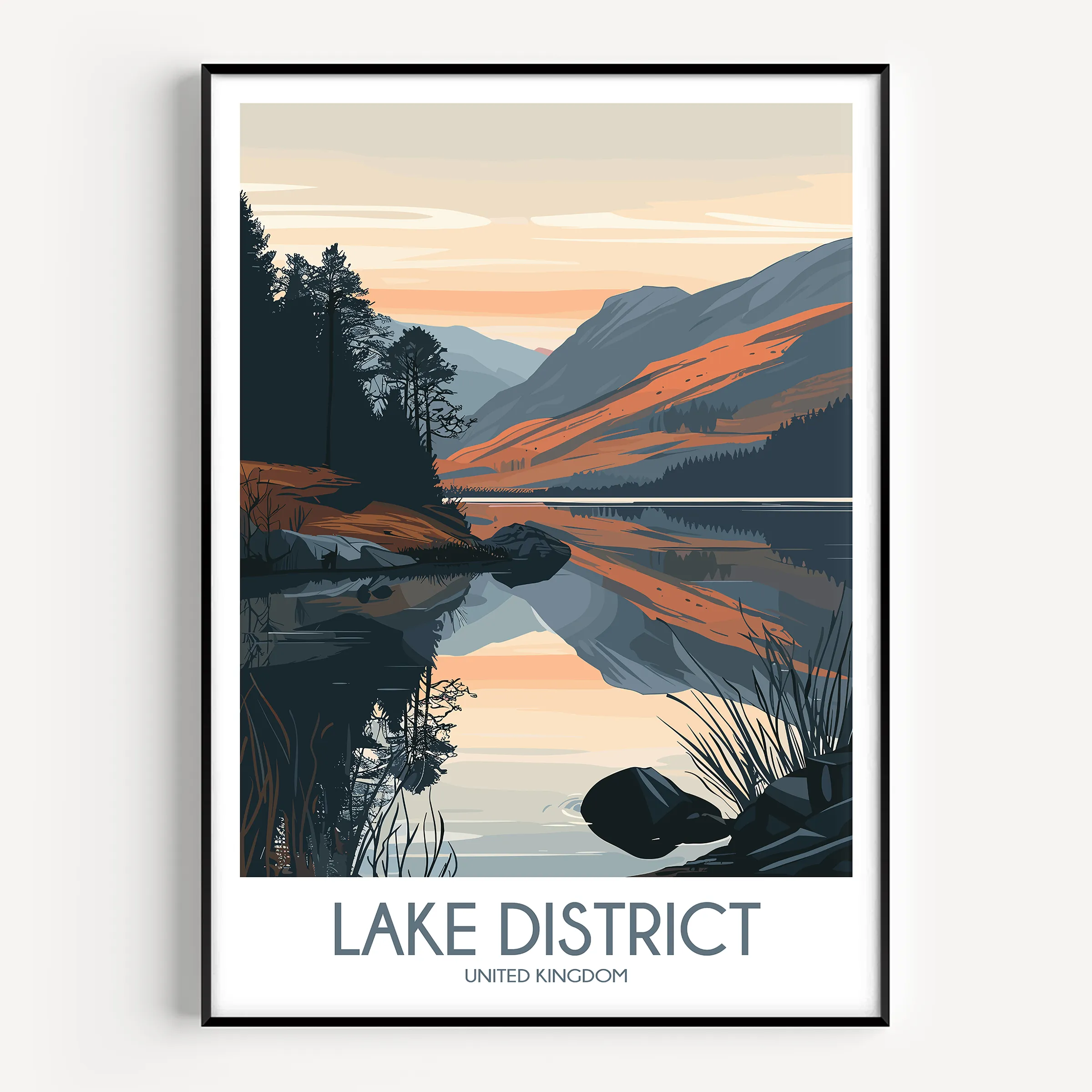 Lake District Gallery Quality Print