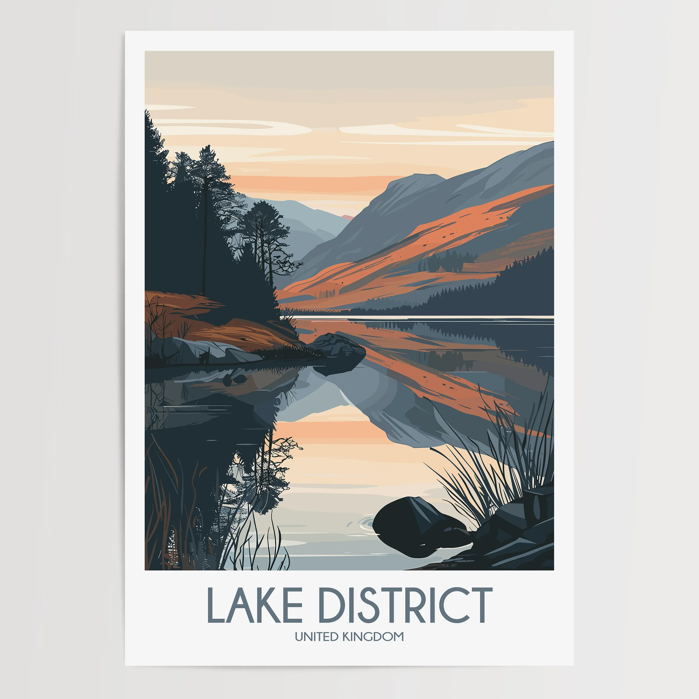 Lake District Home Office Decor