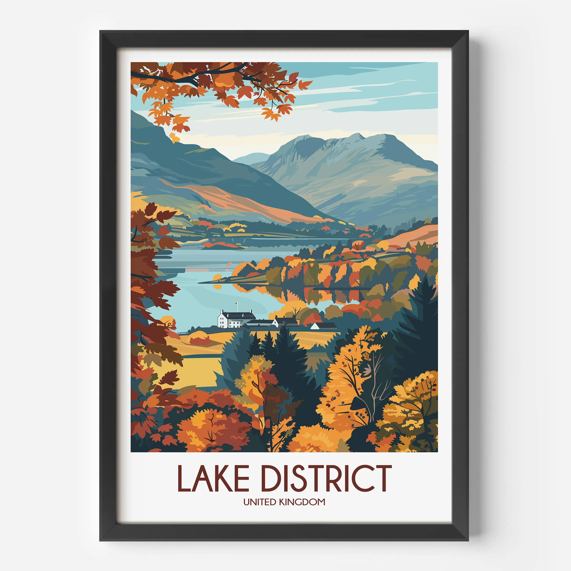 Lake District Home Office Decor
