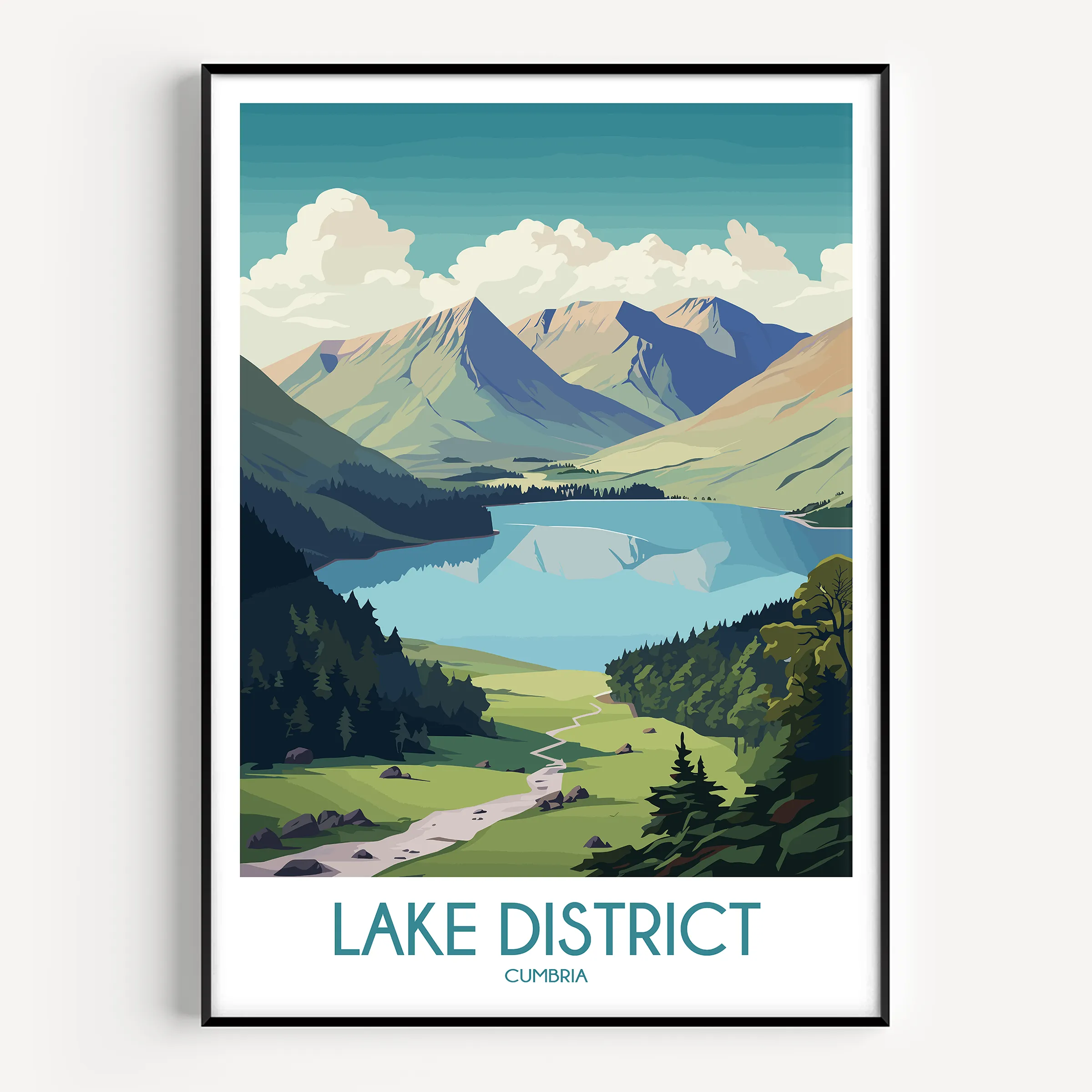 Lake District Home Office Decor