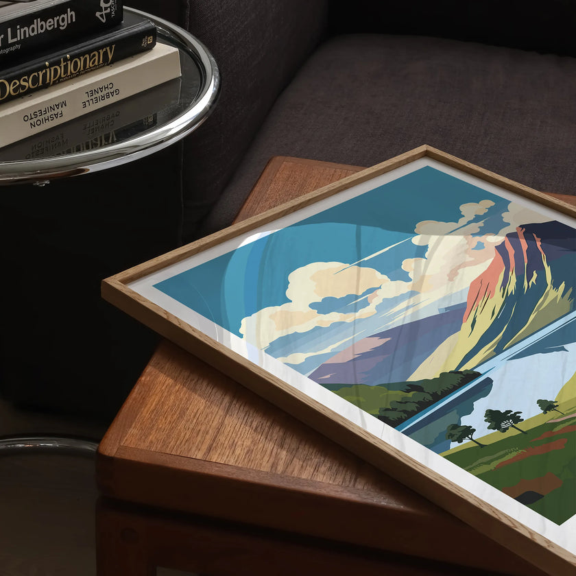 Lake District Minimalist Wall Art