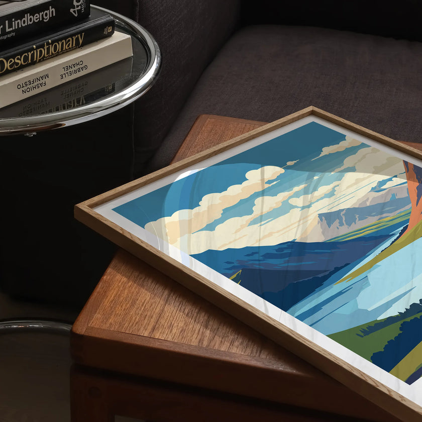 Lake District Minimalist Wall Art