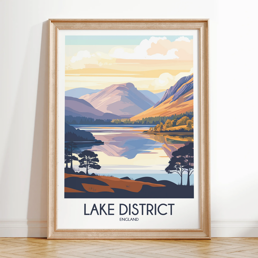 Lake District Minimalist Wall Art