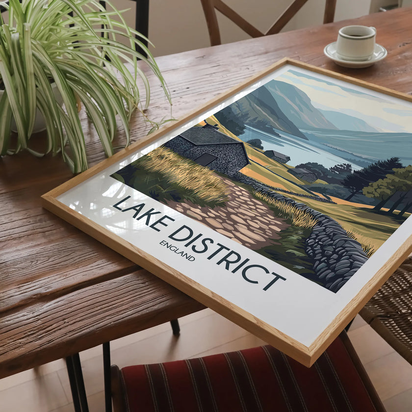 Lake District Minimalist Wall Art