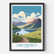 Lake District Minimalist Wall Art