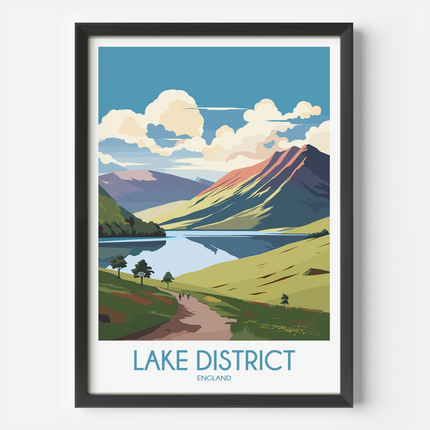 Lake District Minimalist Wall Art