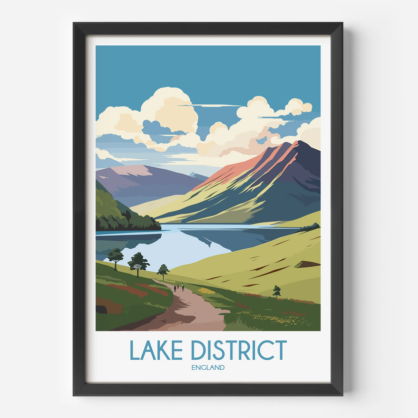 Lake District Minimalist Wall Art