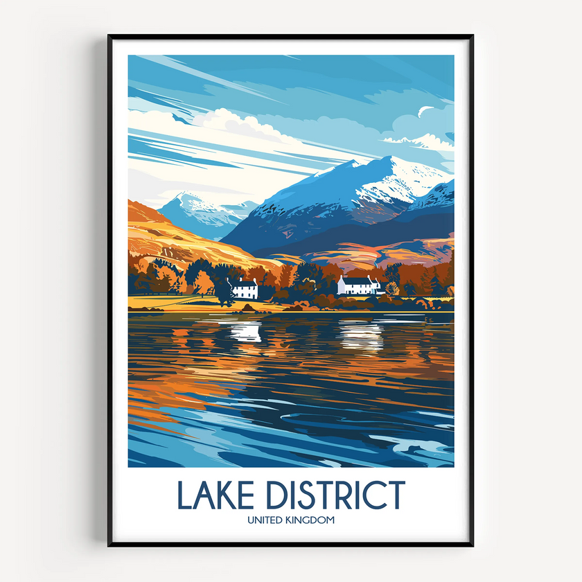 Lake District Minimalist Wall Art